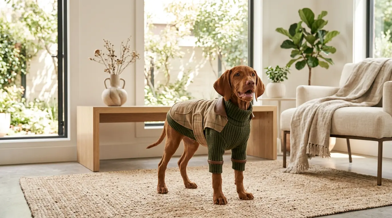 Stylish dog clothes and apparel